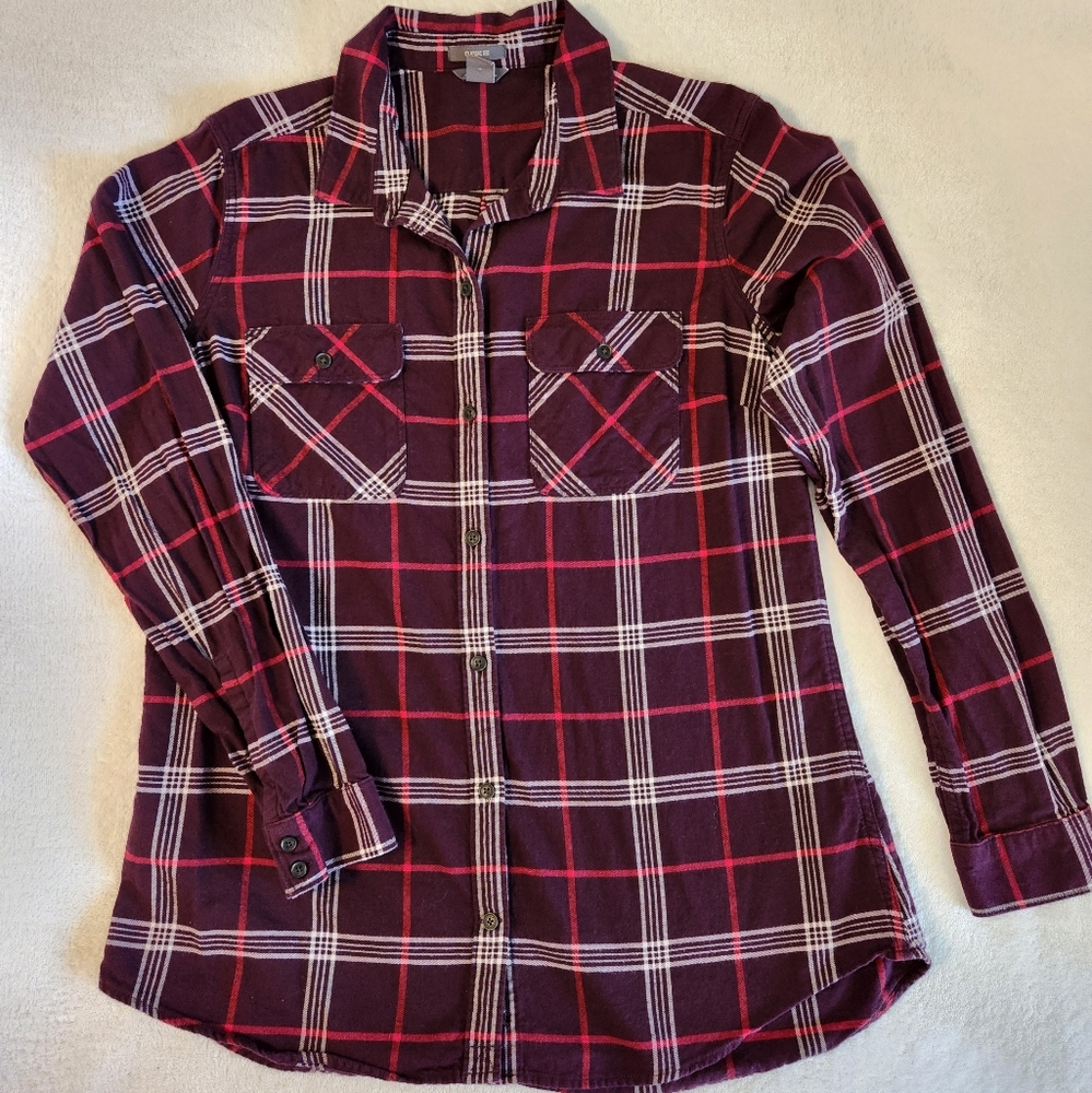 Like new Eddie Bauer flannel shirt